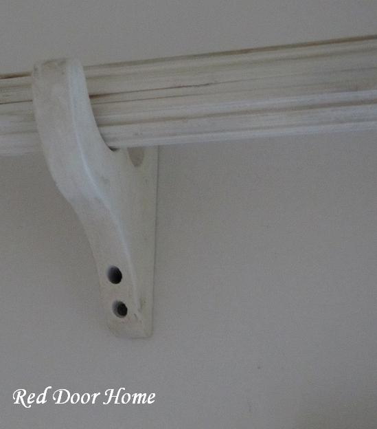 Red Door Home How to Install Drapery Hardware Brackets