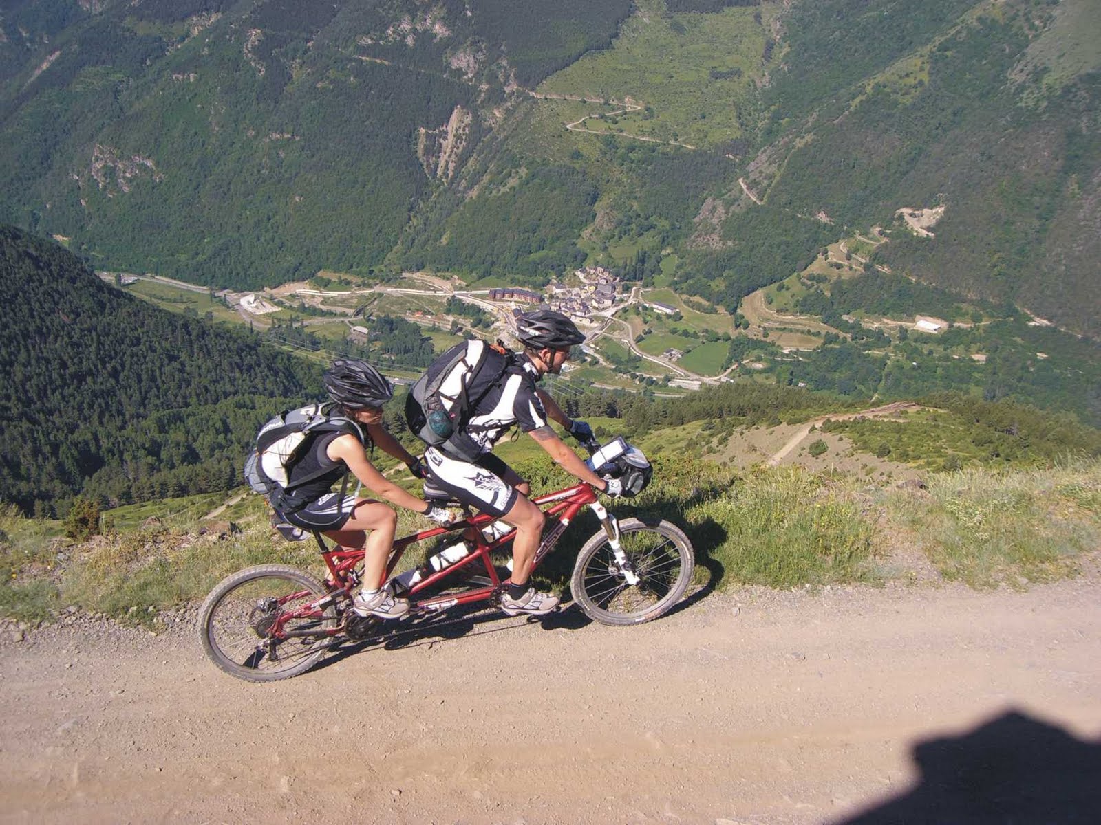 Ferran Marias MSC Bikes Pedals de Foc 2009 en Tandem!!!