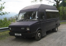 6 months across Europe<br> in a purple campervan