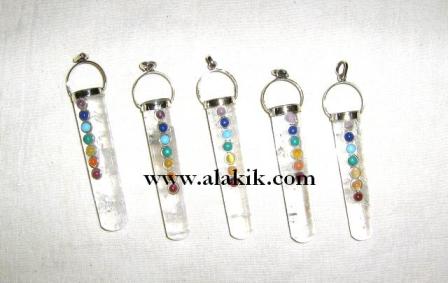 Chakra Crystal Pandents