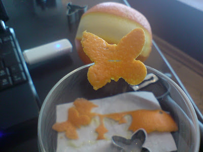 Das Gastronom: Eine einfache Orangenzeste