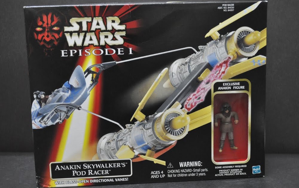 anakin skywalker pod racer toy