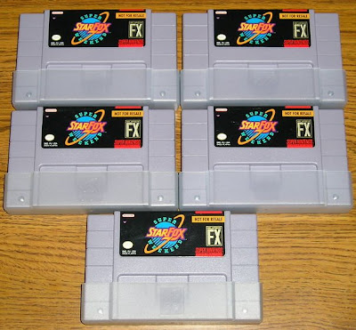 star fox super weekend cartridge