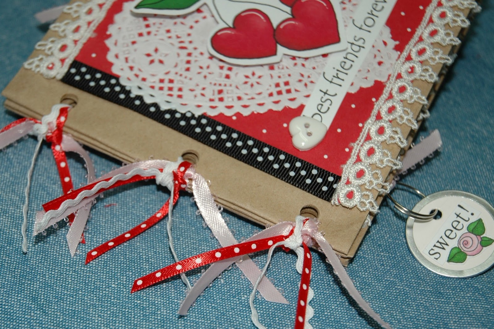 Just Bee 'n Me Valentine Paper Bag Journal Tutorial!