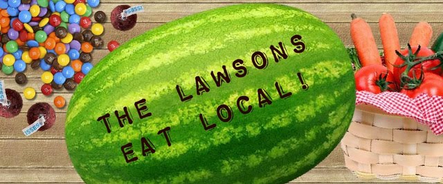 The Lawsons Eat Local!