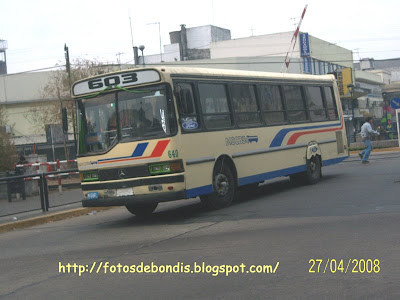 Fotos de Omnibus MICRO OMNIBUS CDAD. DE BERAZATEGUI S. A. LÍNEA 603