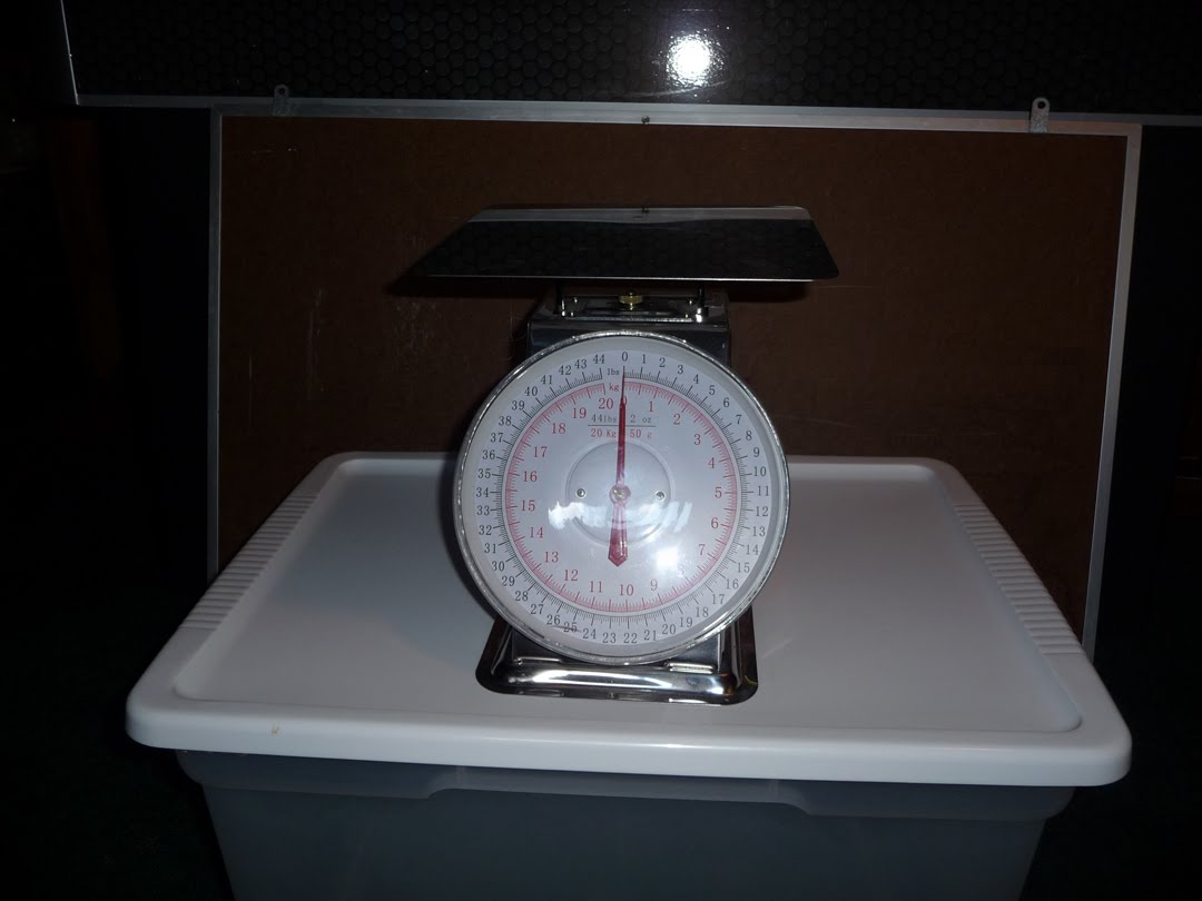 ChristianHiker Measuring backpack contents