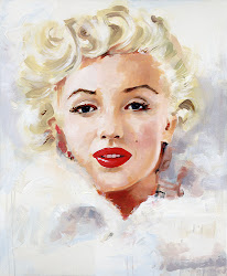 monroe marilyn paintings painting marylin dedication wave she