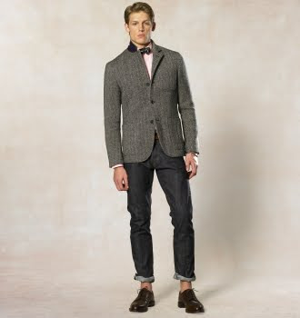 Modern Dignified: Fall Essentials - Tweed Herringbone Jacket