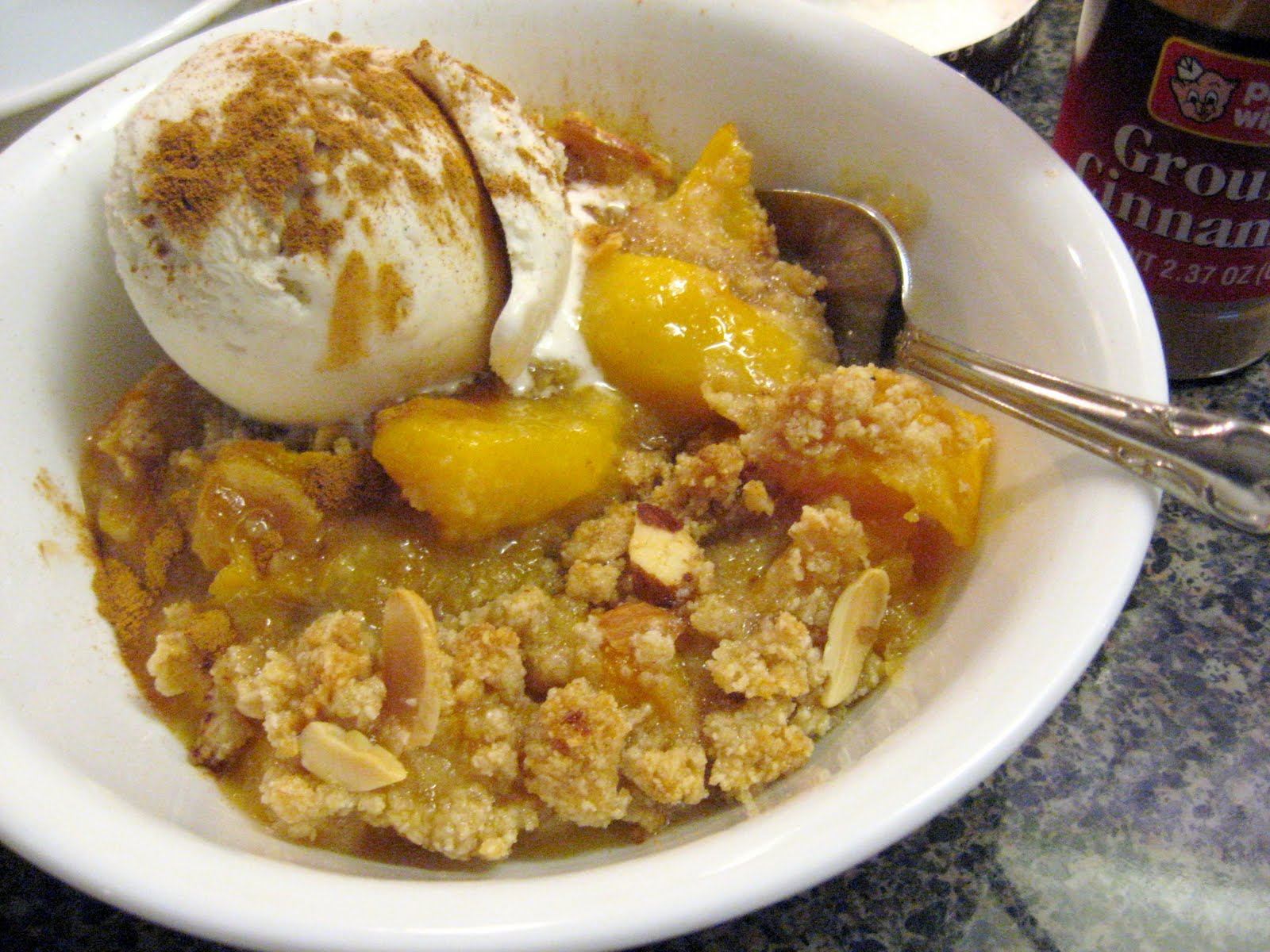 peach crisp peach crisp
