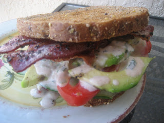 chipotle ranch blts