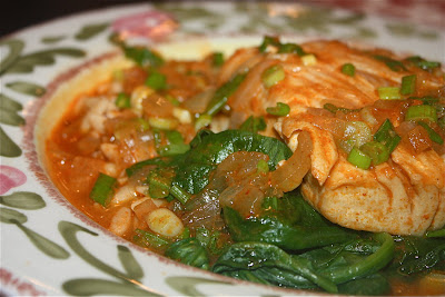 Thai-Style Mahi with Coconut-Curry Broth 