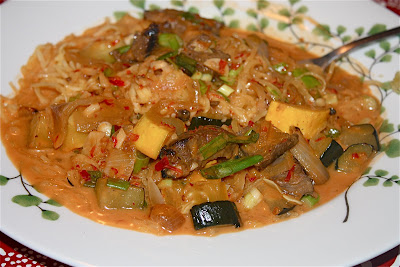 Thai Curry Spaghetti Squash