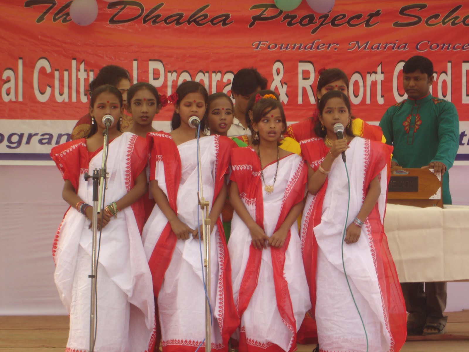 Cultural programme organized in school image
