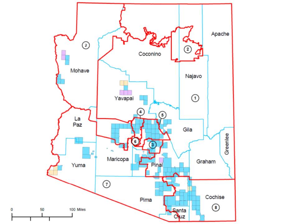 Arizona Geology: Geologic quadrangle mapping in Arizona