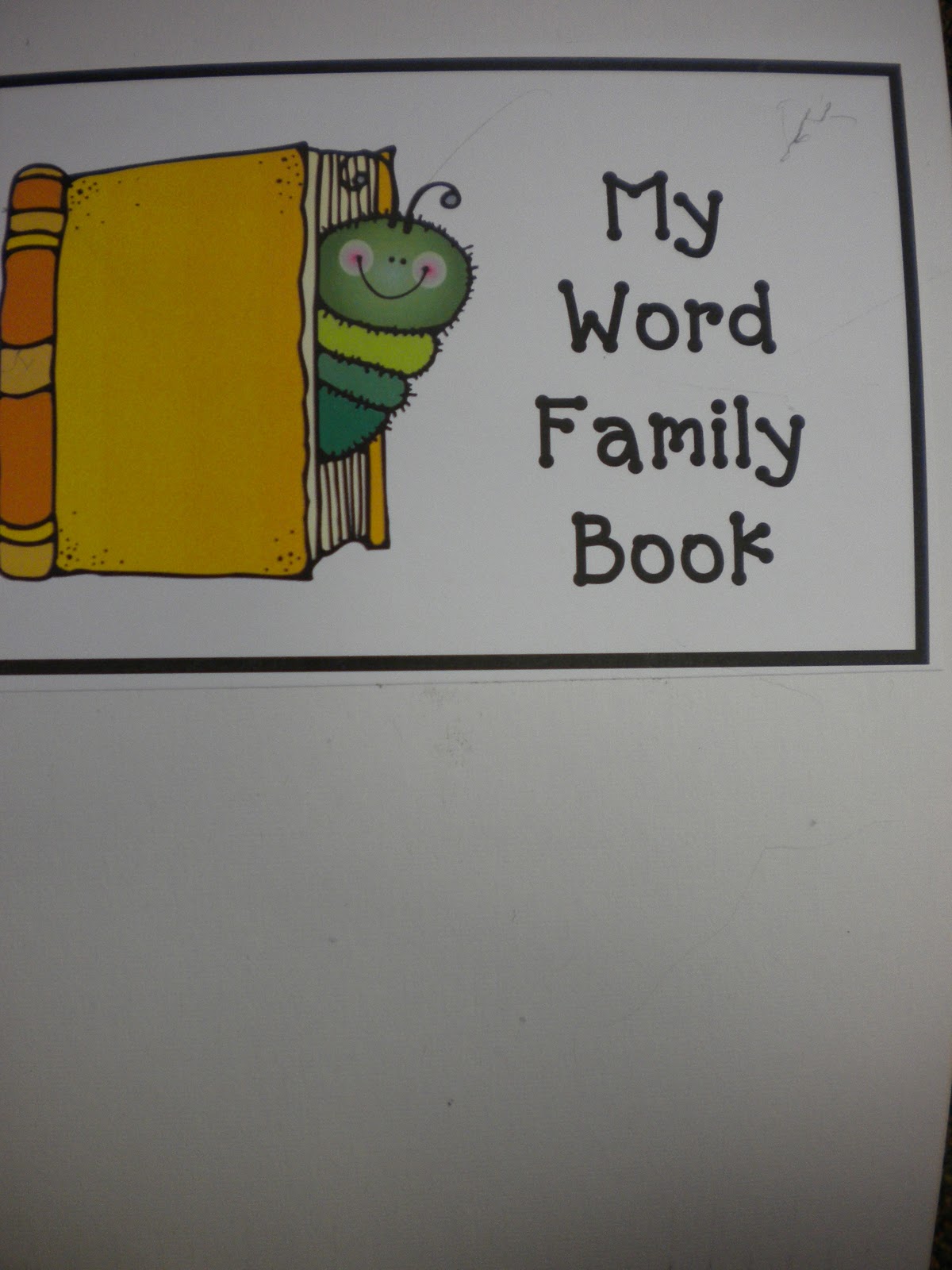 Growing Kinders: Word Family Book