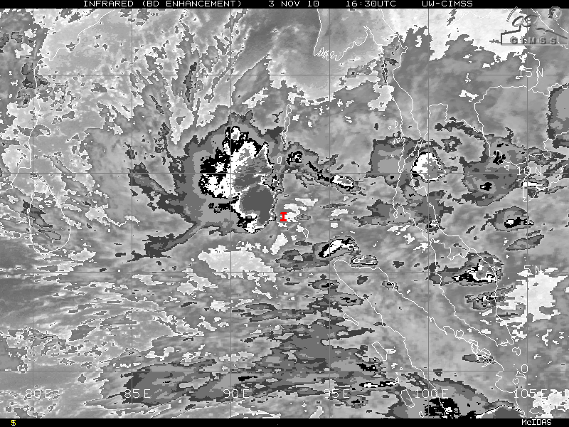METD WEATHER Tropical Cyclone Jal forms in the Bay of Bengal! Has all