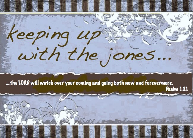 keeping up with the jones...