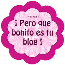 PREMIO BLOG BONITO