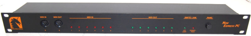 Rewind Audio: Mark of the Unicorn MIDI Express PC MOTU Rack Mount