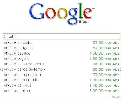 orkut e Você pergunta e o Google responde [1]