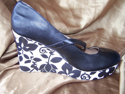 Frugal Fashionista shoes at their finest…Mod Podge Marvel
