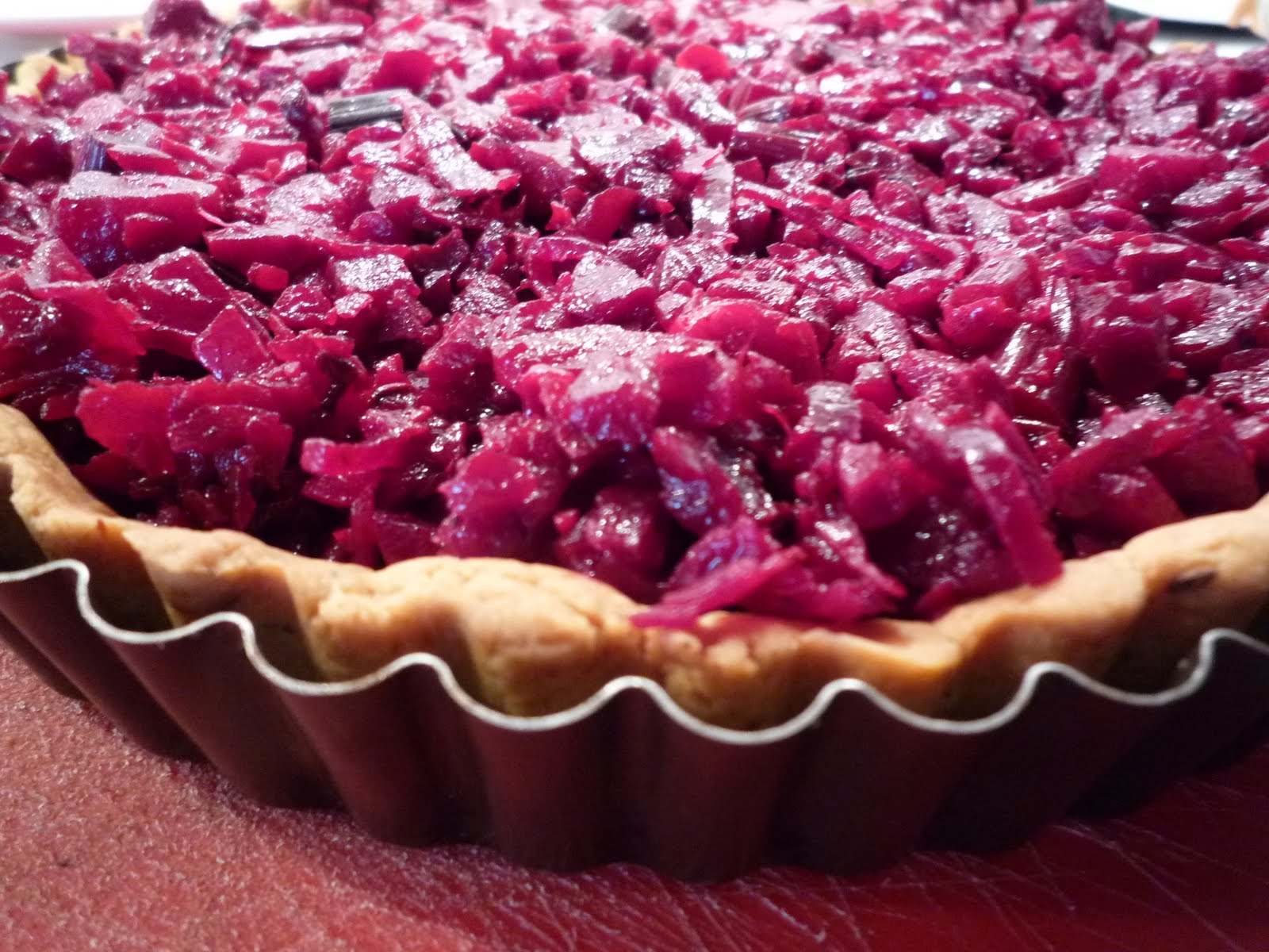 Bolli&amp;#39;s Kitchen: Rote Beete - Tarte aux betteraves rouges