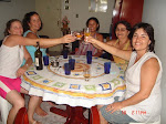 Vera,Joselma,Fofinha,Amélia e Cicleide.
