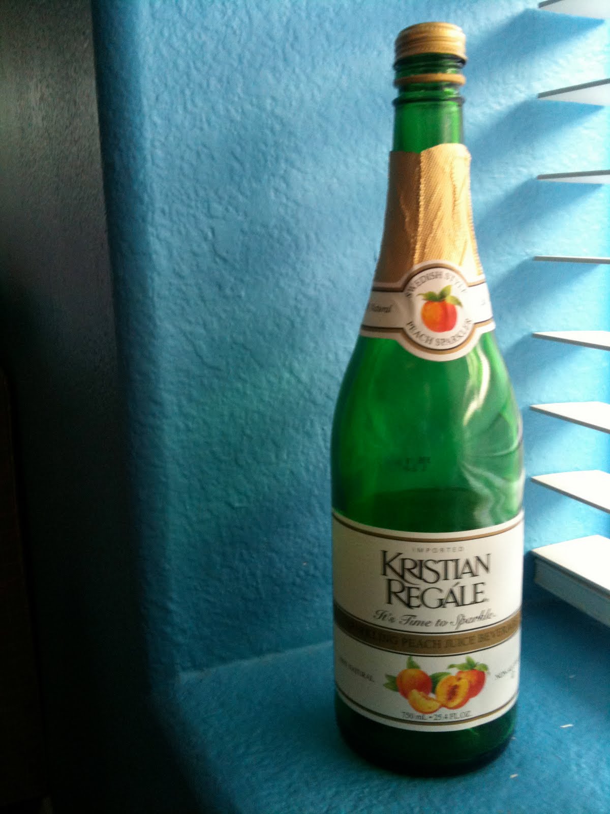 Juice of the Vine Kristian Regále Sparkling Peach Juice