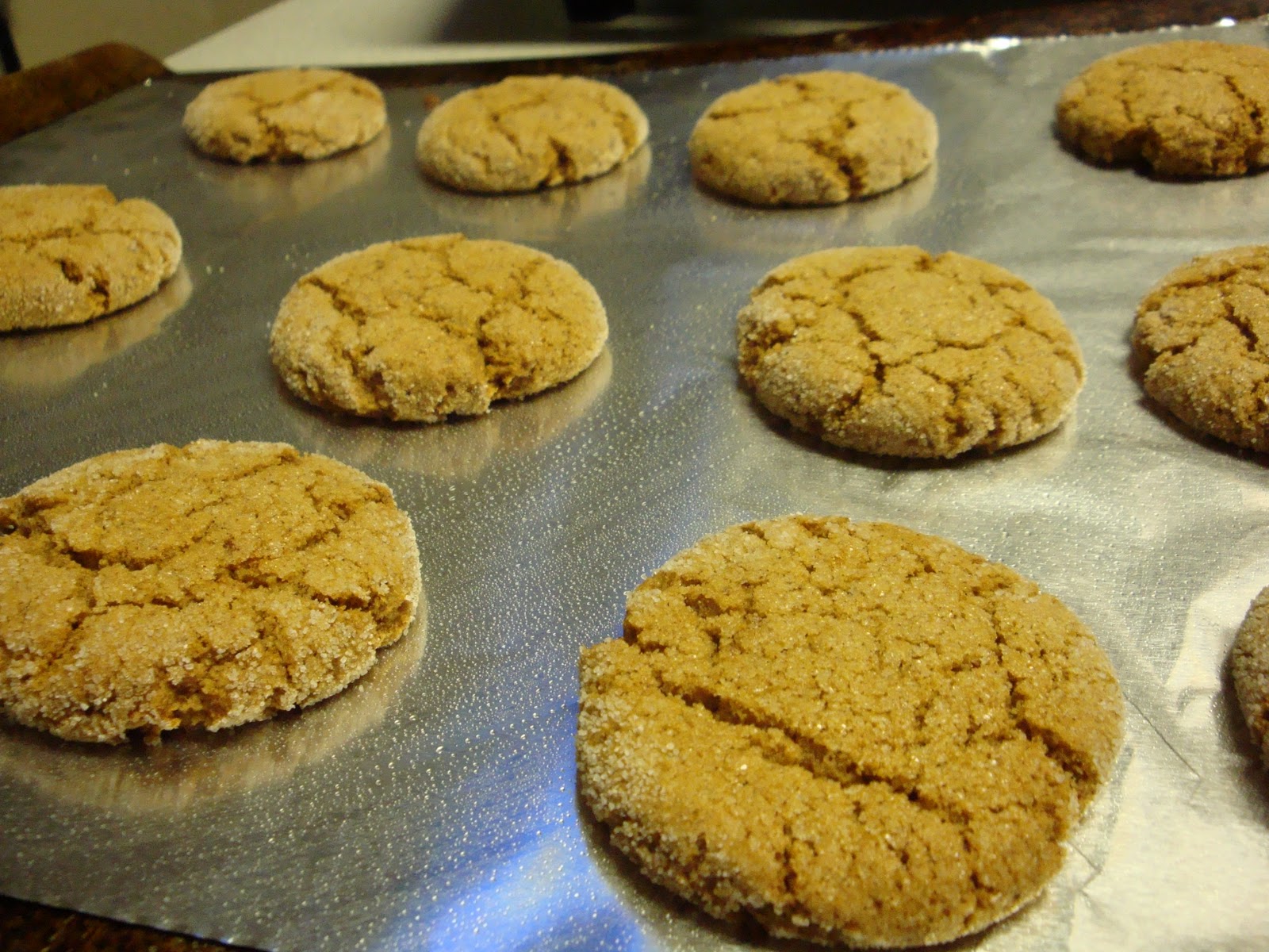 kimscookingfrenzy Vegan Molasses Crinkles