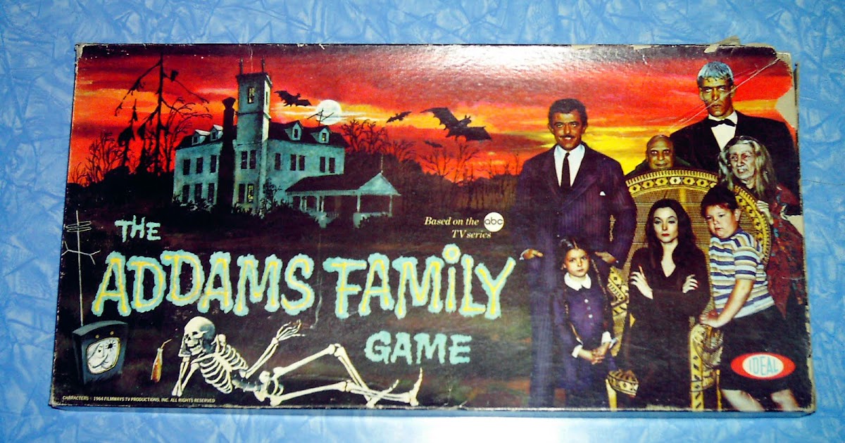 Tracy's Toys (and Some Other Stuff): Vintage Addams Family Games