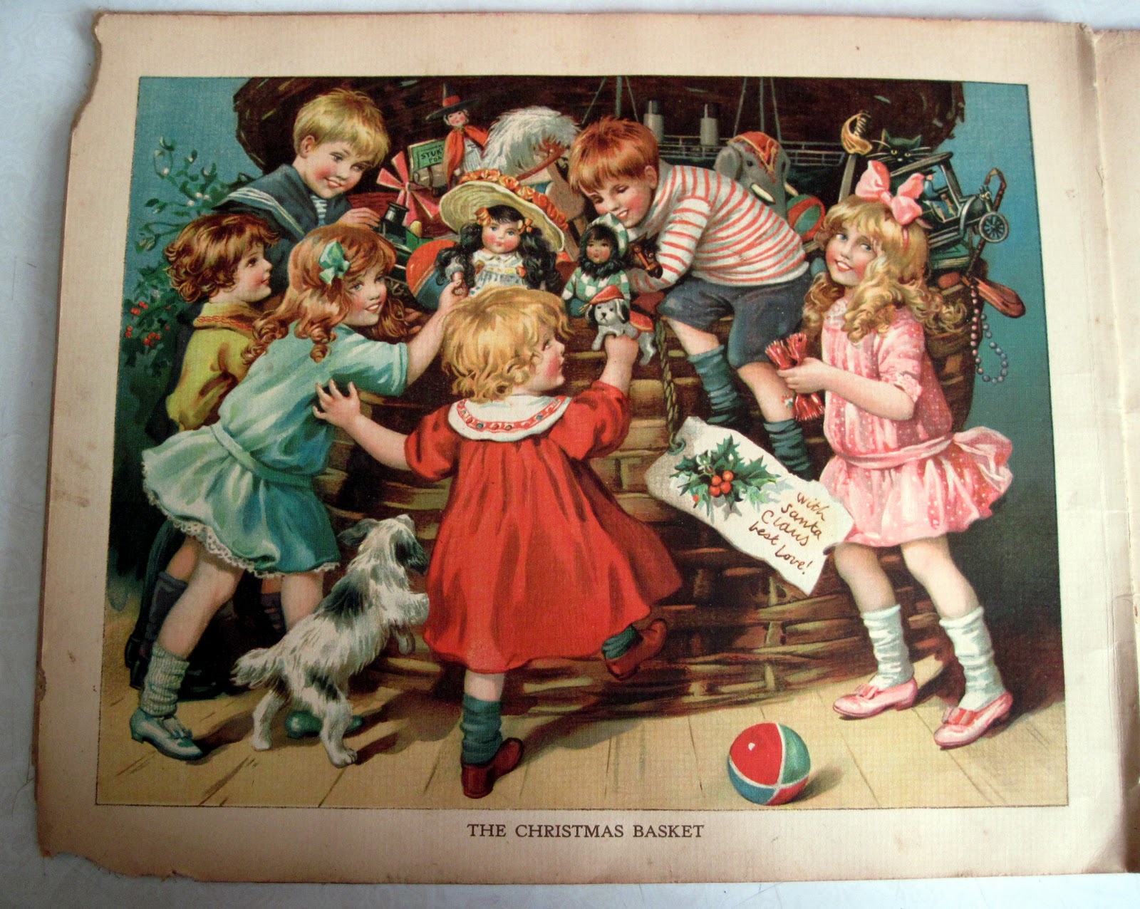Tracy's Toys (and Some Other Stuff) Antique Children's Christmas Book