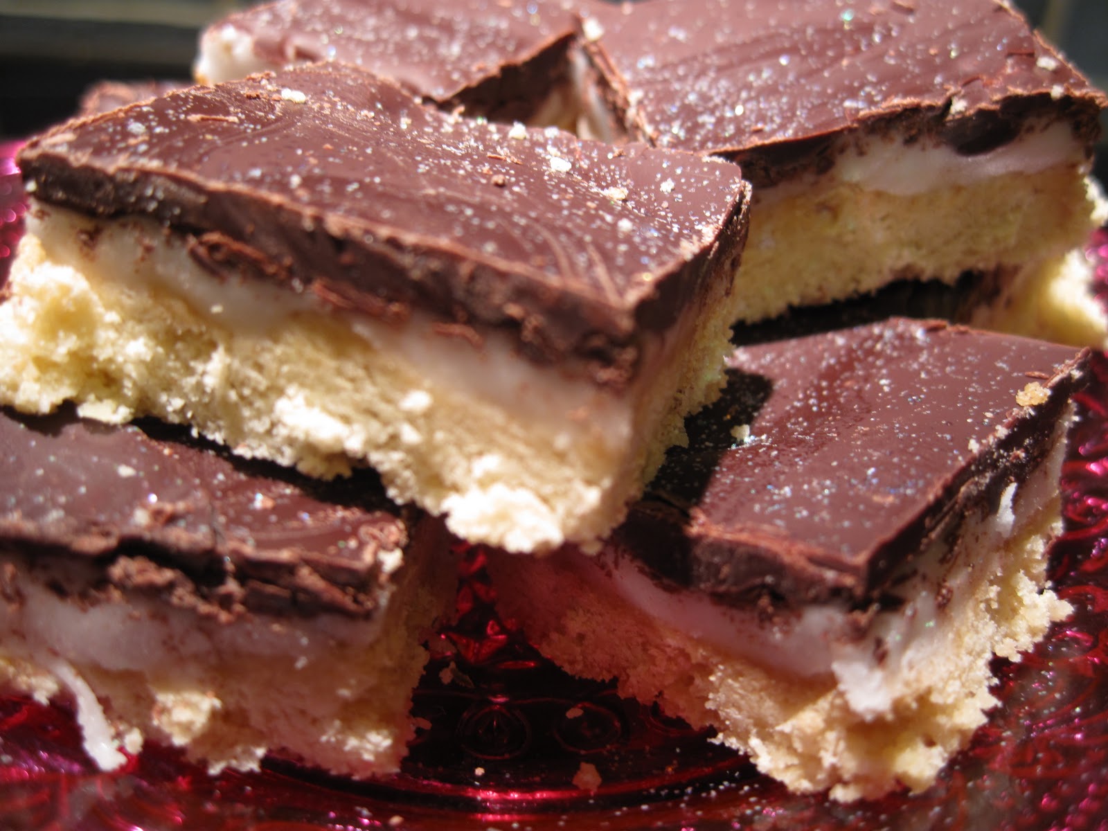 Jam Tomorrow Peppermint slice