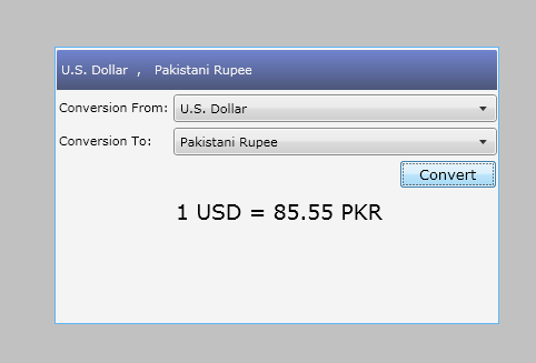 Asim Sajjad: Currency Conversion Using Web Service