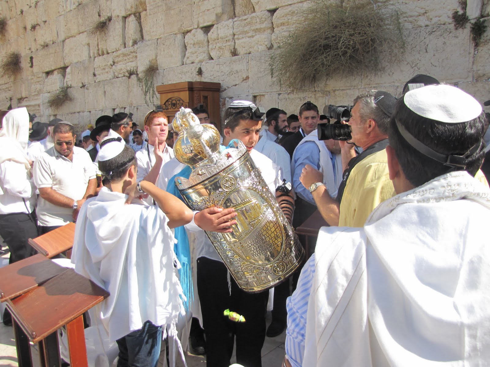Yeshua Jerusalem Israel Bar mitzvah at the Western Wall Jerusalem