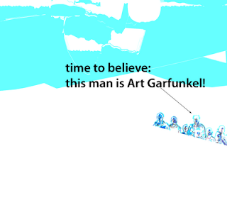 lost in the icebelt: Art GArfunkel