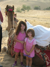 Ava, Claire & Vinto the camel