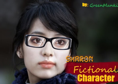 [since i find it quite difficult to make a story w/o having an image for the female character so i made a fictional character, I edited its face so that she wont look like any korean stars.:D]