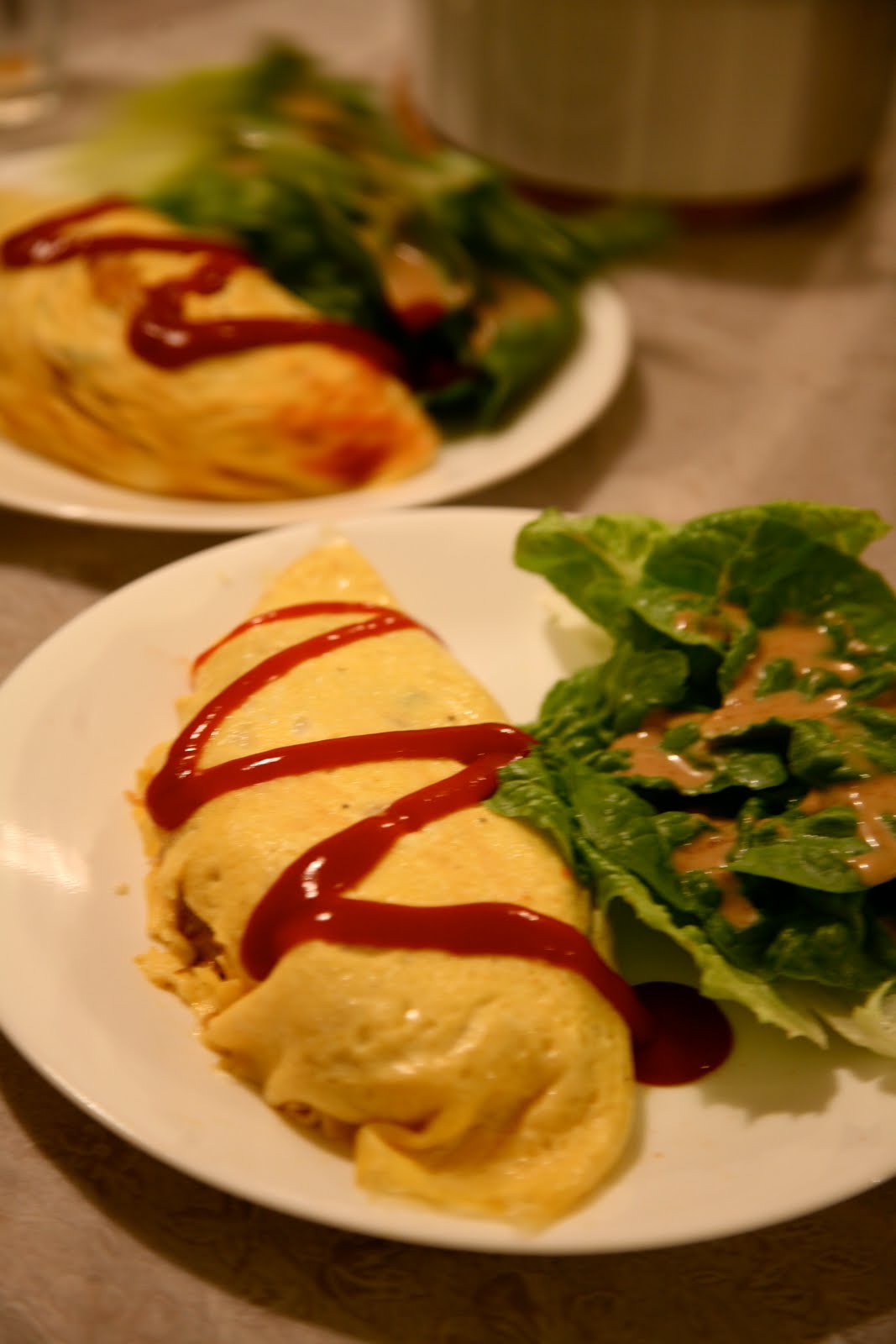 missfattyfoodie*: Japanese Omelette Fried Rice - Omu-Rice