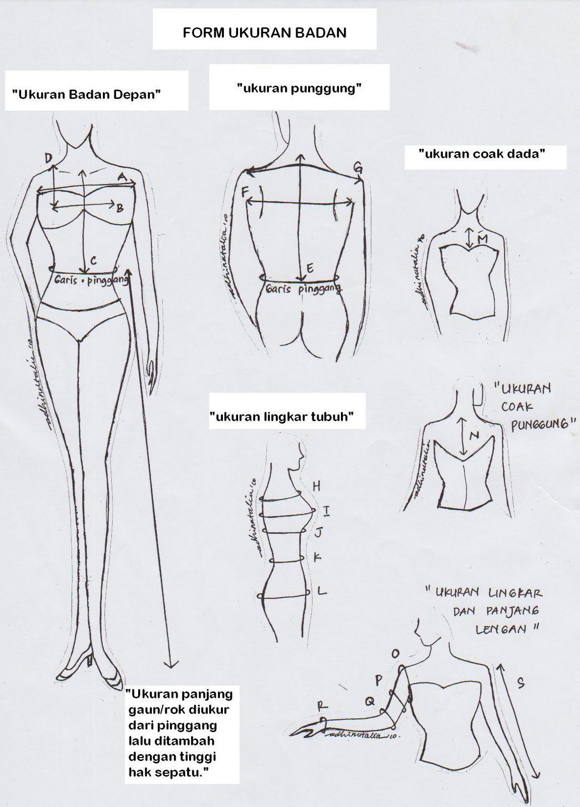 Cara Mengukur Lingkar Pinggang Dan Lingkar Pinggul / Cara Mengukur