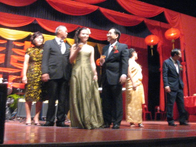 Gregory's wedding function at Pay Fong Hall Melaka