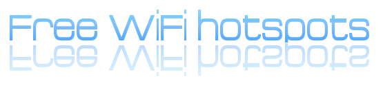 Free Wifi hotspots