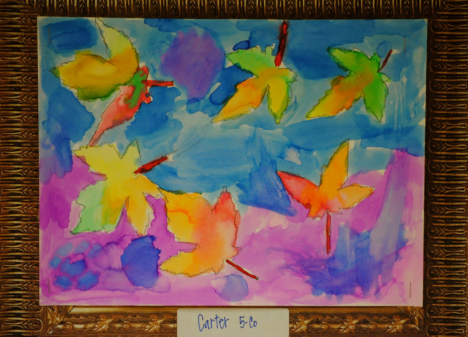 autumn paintings... | Art Projects from MN Art Gal