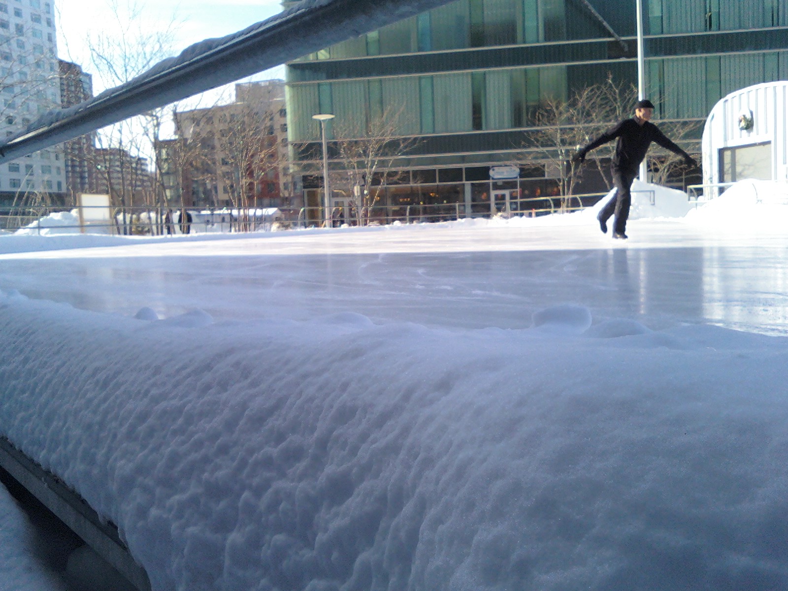 Kendall Square Community Ice Skating January 2011