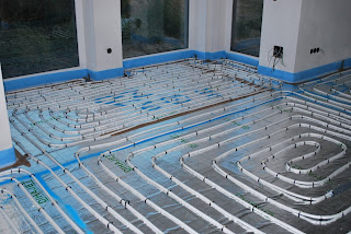 Diary Hausbau: Fußbodenheizung