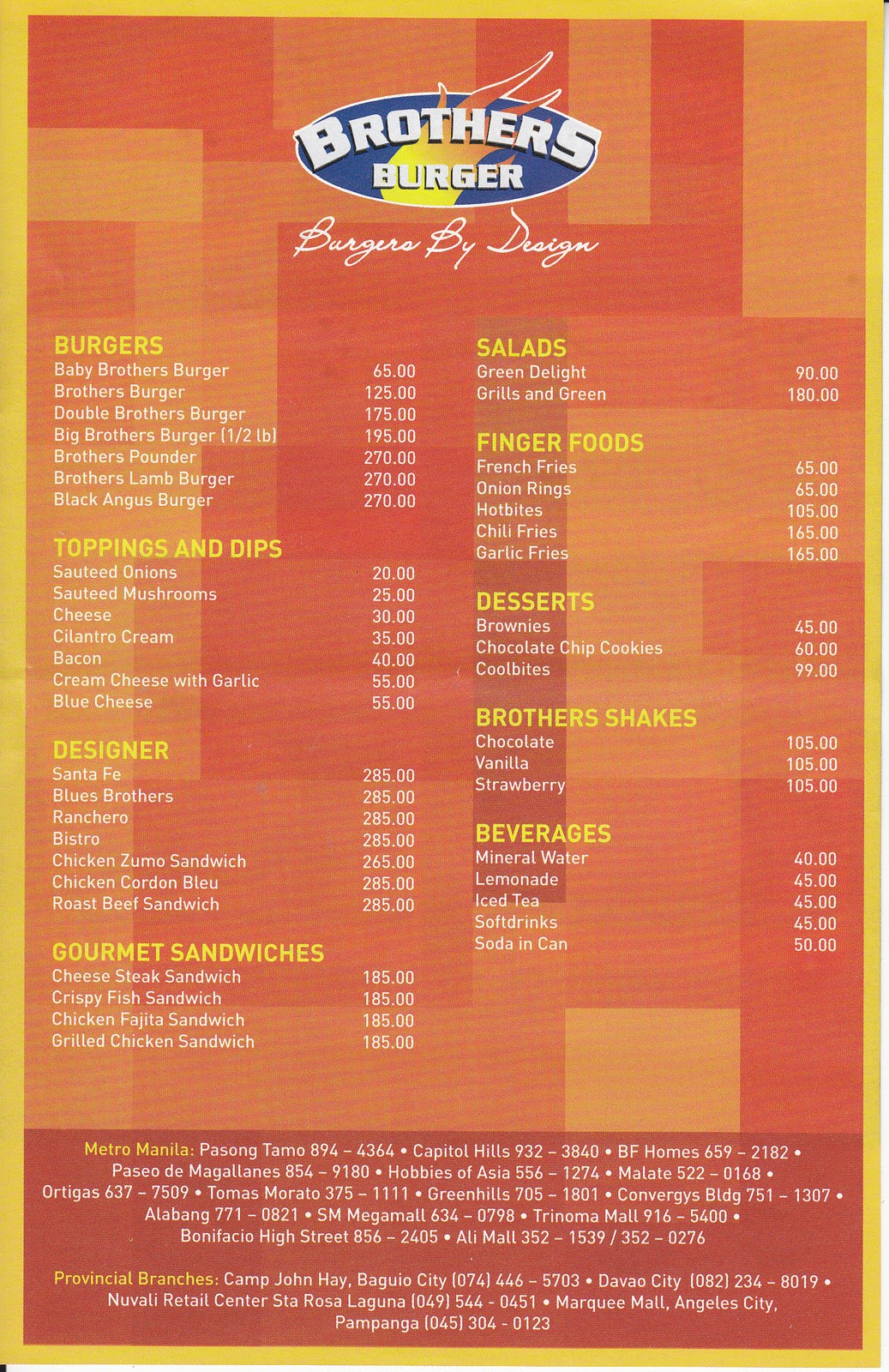 Food in Makati Brothers Burger Makati