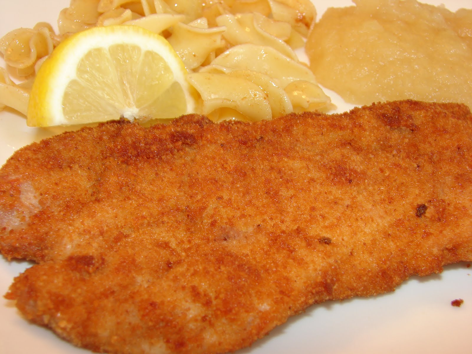 A Bear in the Kitchen Pork Schnitzel