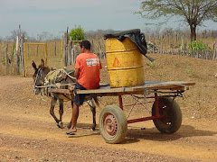 O transporte de água na caatinga