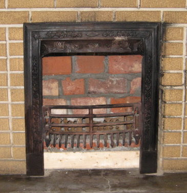 The back, from the bedroom fireplace.