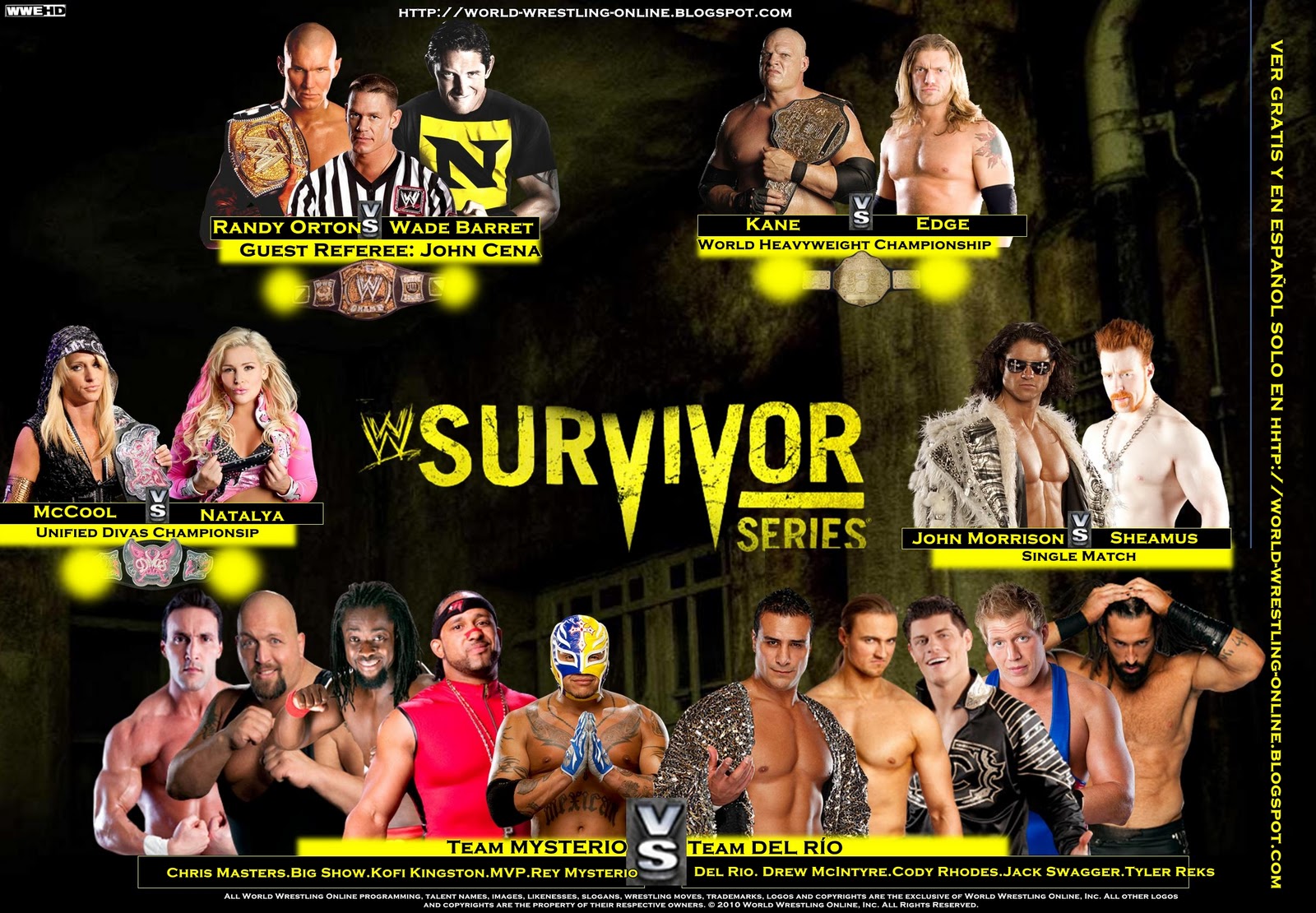 Ver WWE Elimination Chamber en vivo gratis y en español / Ver TNA